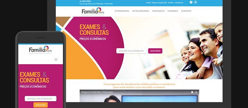 Programa Família Mais - Agência de Publicidade Curitiba